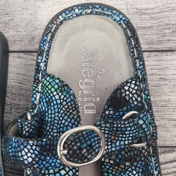 Alegria FREESEA Ric Rack Rainbow Mule Clog Sandals EU 42 / US 11.5 - Picture 4 of 7